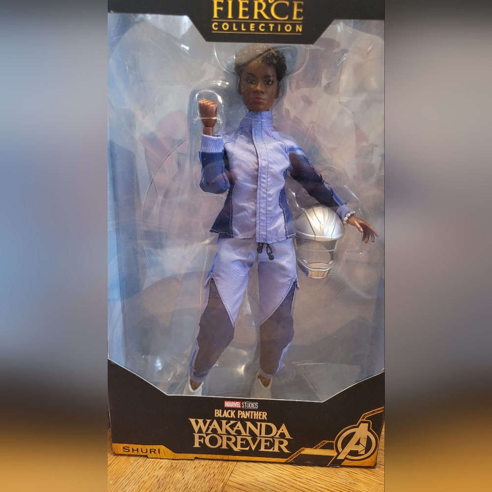 Wakanda forever black panther shuri doll marvel fresh fierce collection